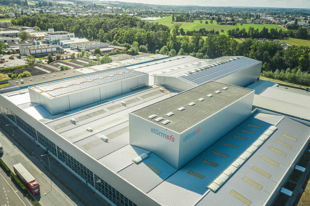 Photovoltaikanlage: stürmsfs ag Photovoltaikanlage: stürmsfs ag