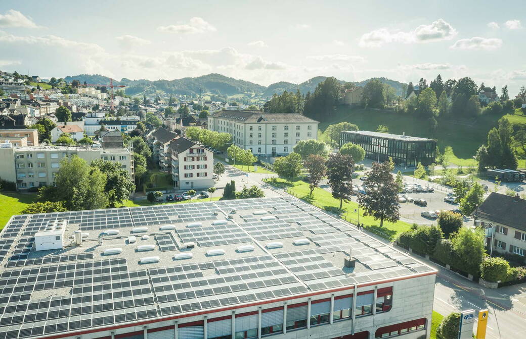 Photovoltaikanlage: Appenzeller Druckerei AG Photovoltaikanlage: Appenzeller Druckerei AG
